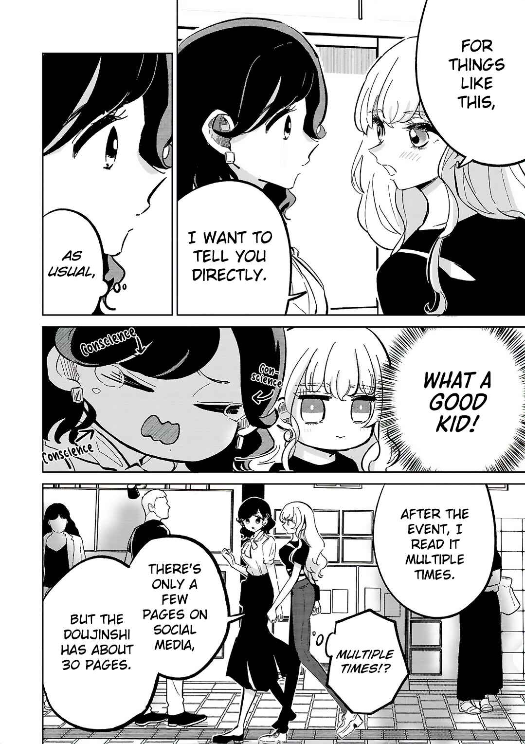 Page 12 Chapter 7 Oshiegoto - Doujin Kyoushi to Tensai Gyaru