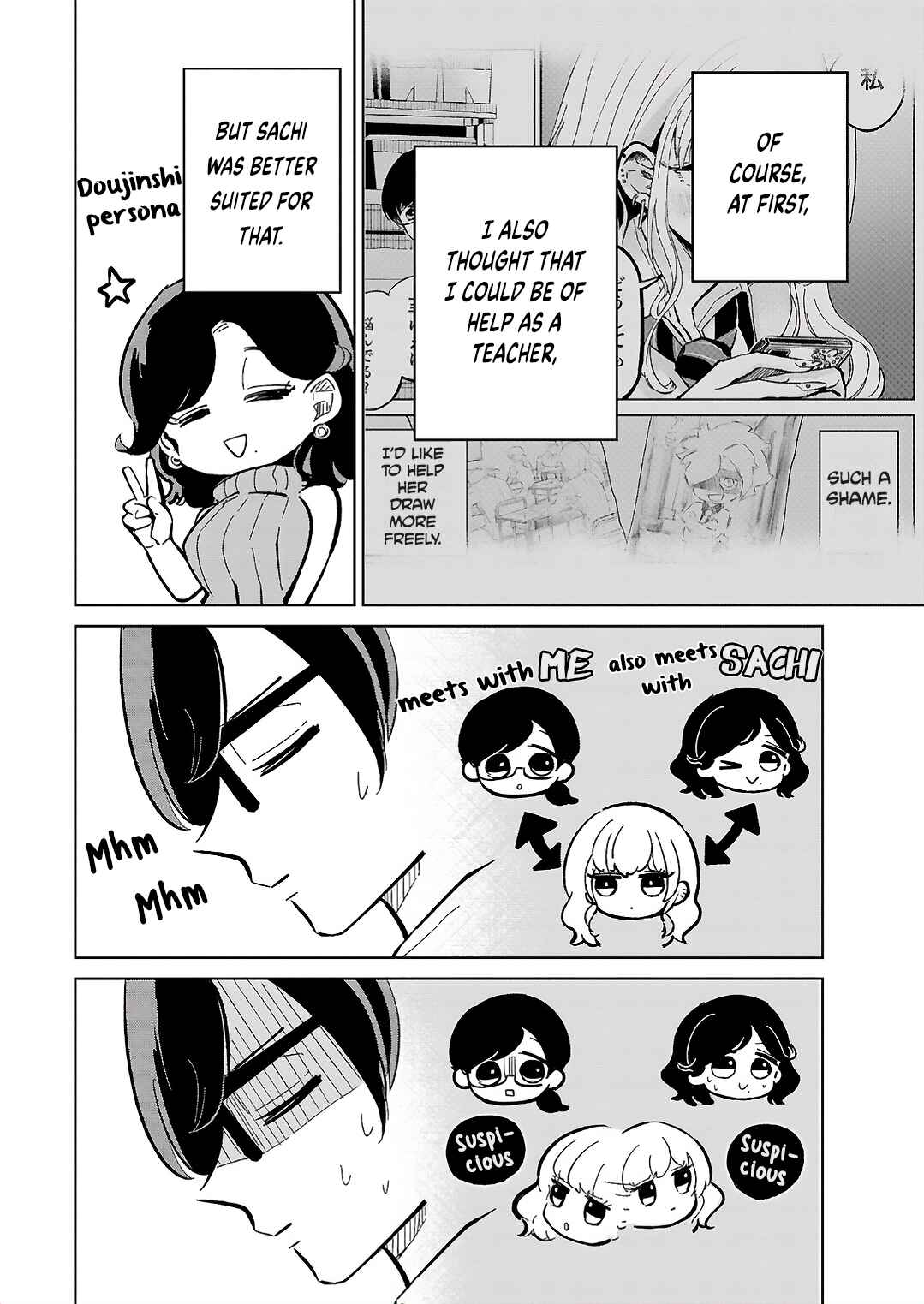 Page 8 Chapter 7 Oshiegoto - Doujin Kyoushi to Tensai Gyaru