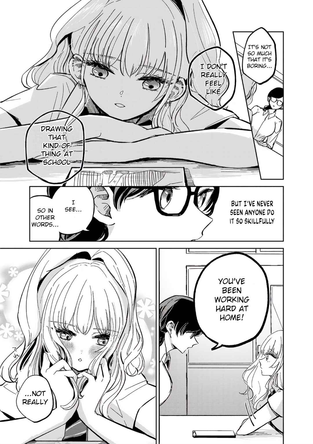 Page 15 Chapter 3 Oshiegoto - Doujin Kyoushi to Tensai Gyaru