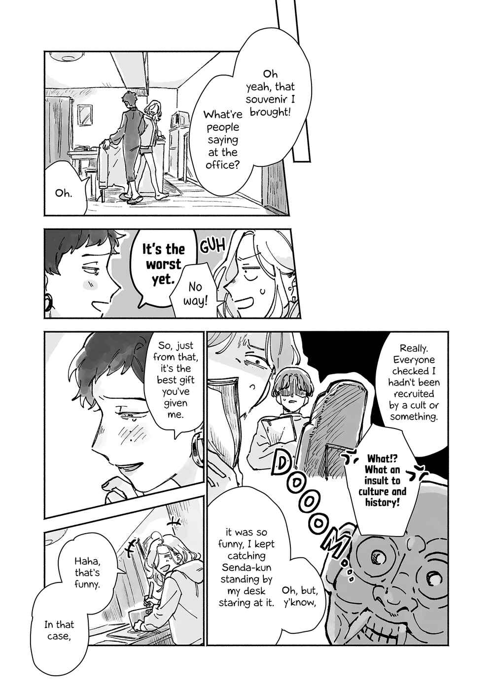 Page 28 Chapter 2 Tokidoki Kaette kuru Onna Tomodachi no Hanashi