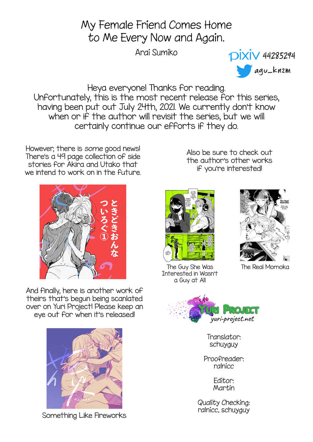 Page 36 Chapter 2 Tokidoki Kaette kuru Onna Tomodachi no Hanashi