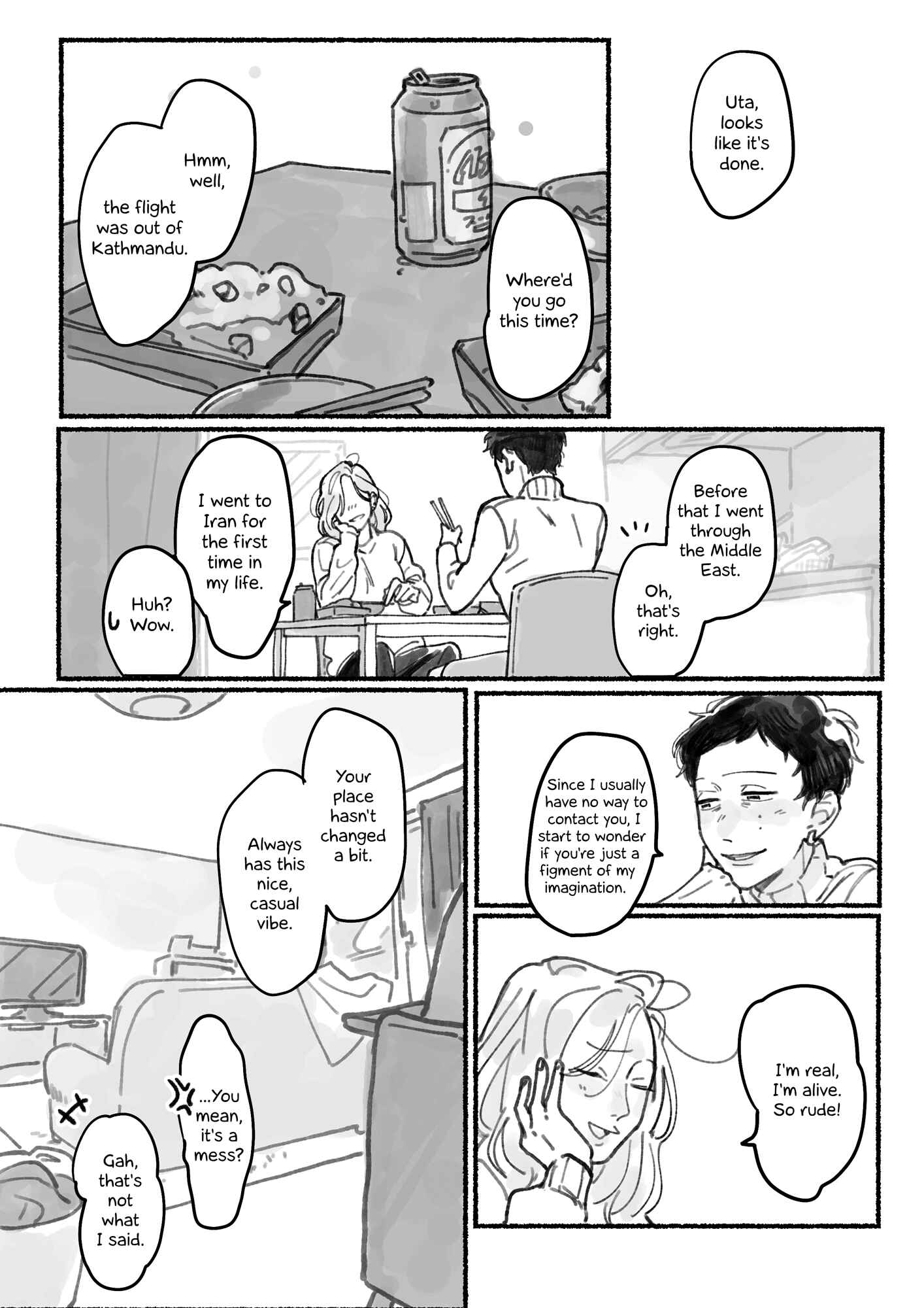 Page 11 Chapter 1 Tokidoki Kaette kuru Onna Tomodachi no Hanashi