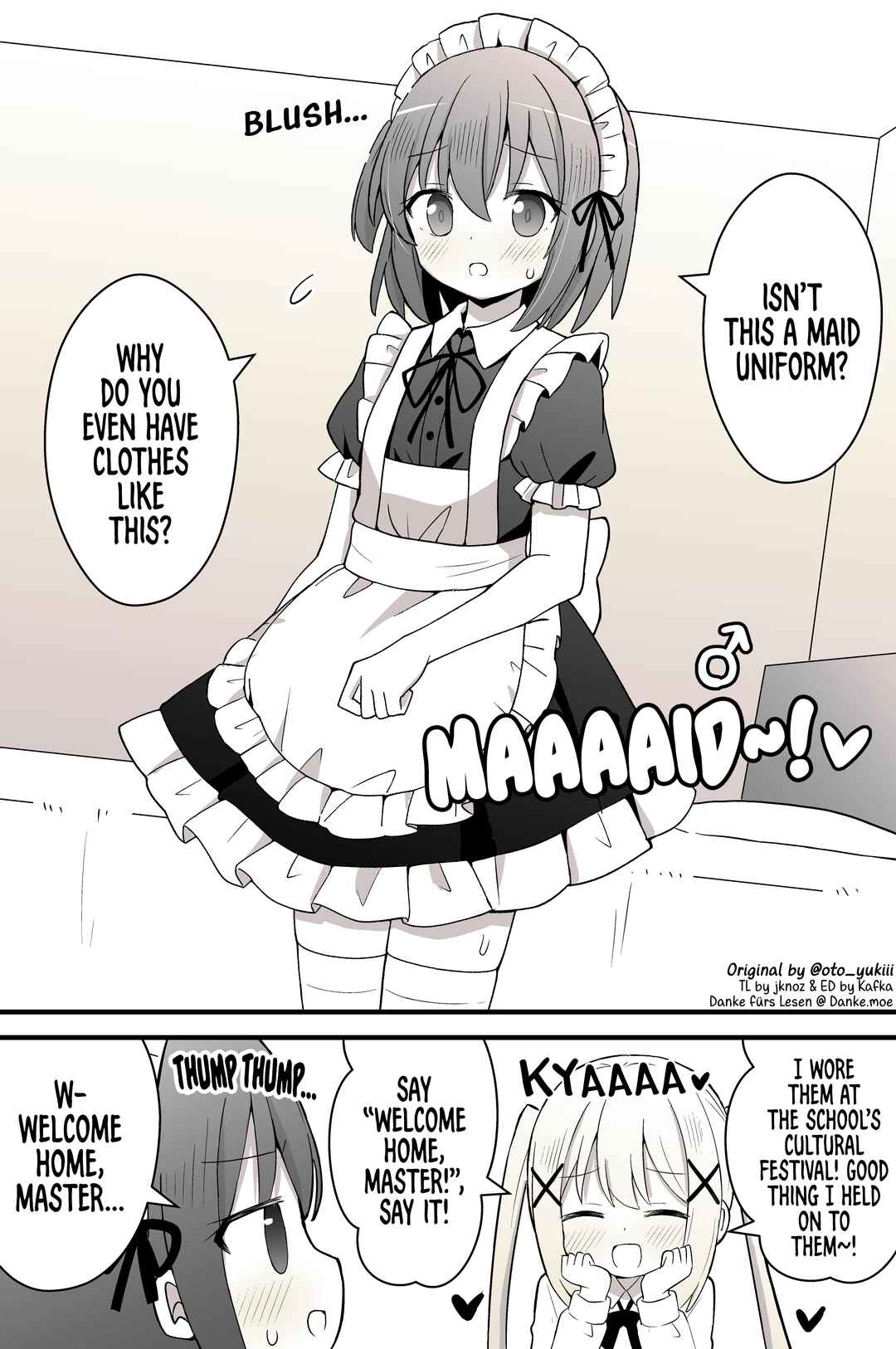 Page 1 Chapter 10 A Boy Who is Forced to Crossdress by the Girl Next Door