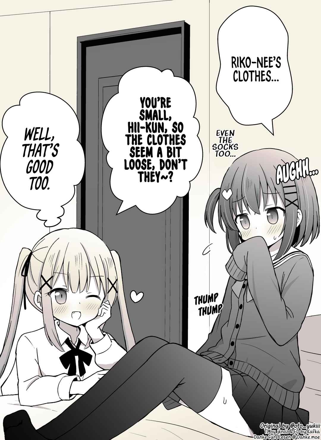 Page 1 Chapter 3 A Boy Who is Forced to Crossdress by the Girl Next Door