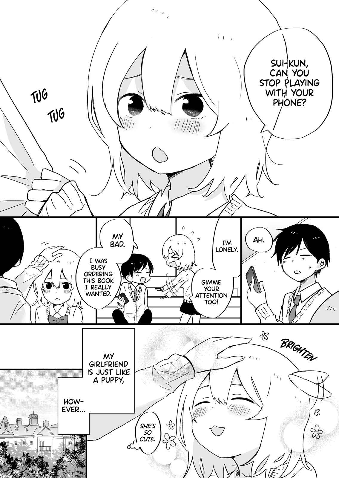 Page 1 Chapter 3 Deredere Kanojo no Gaman