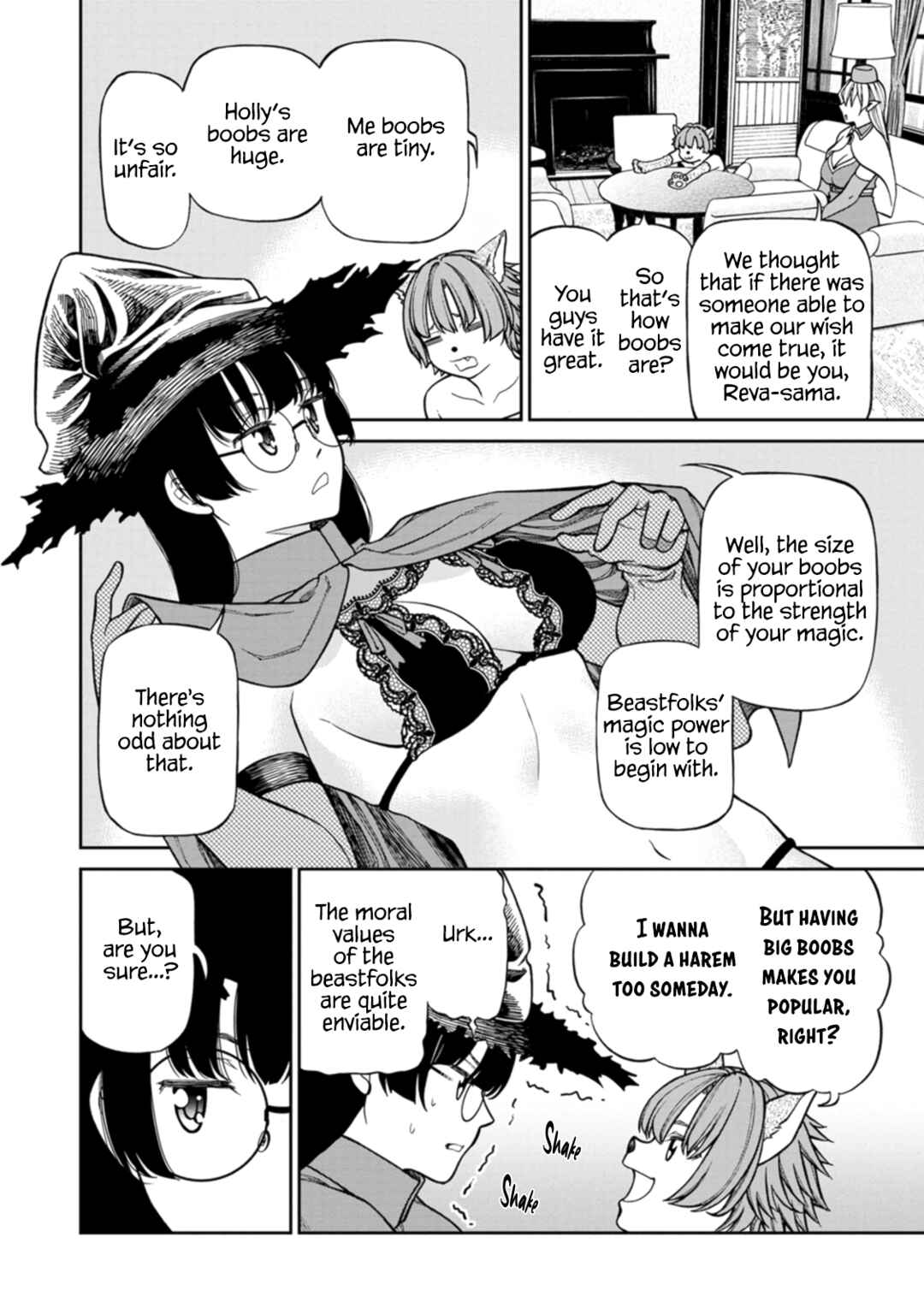 Page 4 Chapter 5 Isekai Demo Okkii Oppai ni Sawaritai! Anthology Comic