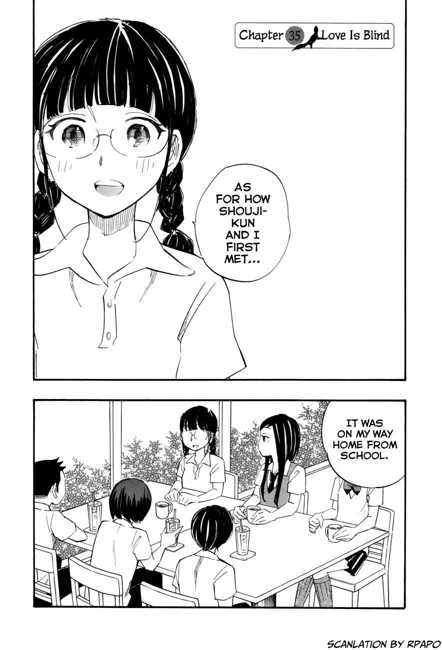 Page 1 Chapter 35 Tsuru Tsuru to Zara Zara no Aida