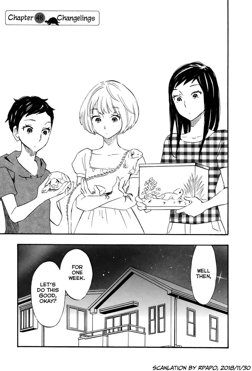 Page 1 Chapter 48 Tsuru Tsuru to Zara Zara no Aida