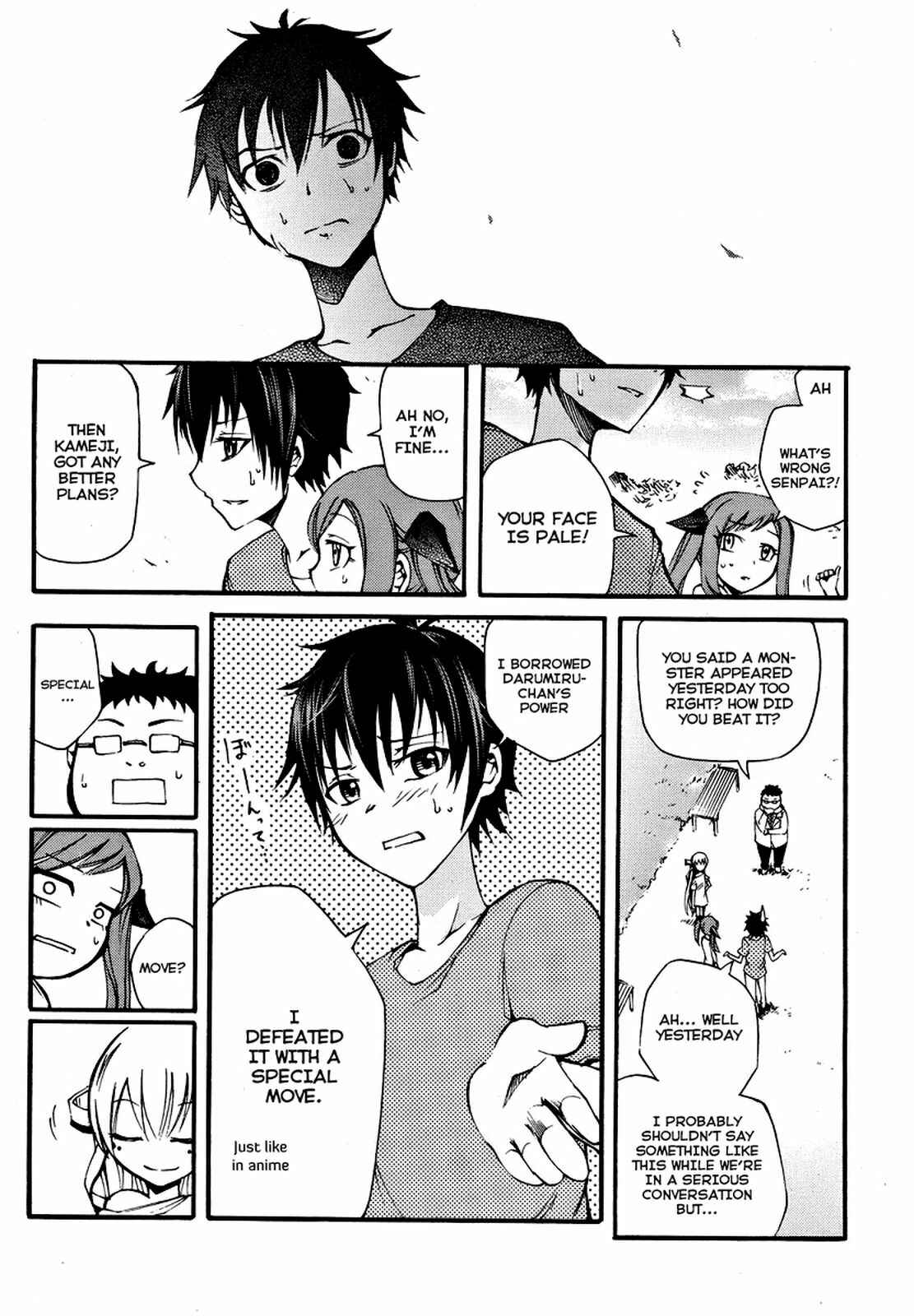 Page 29 Chapter 2 Meteorite of Bare Foot