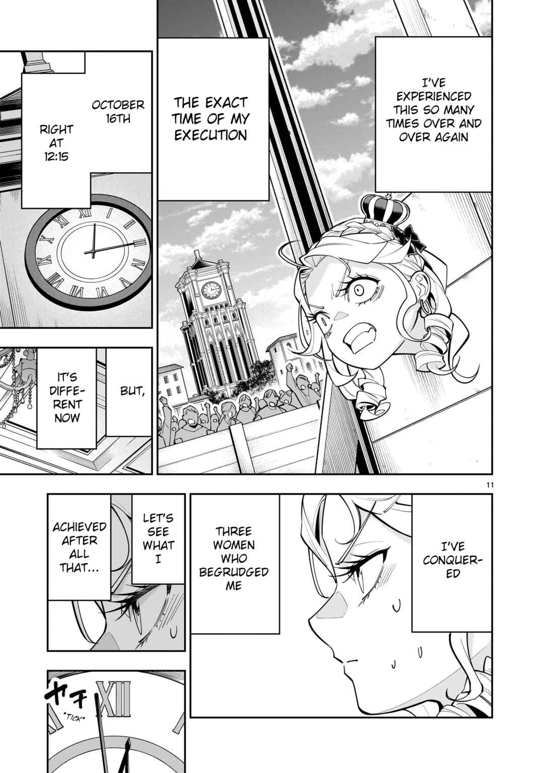 Page 11 Chapter 2 The Death Defying Princess Creates a Yuri Harem to Survive