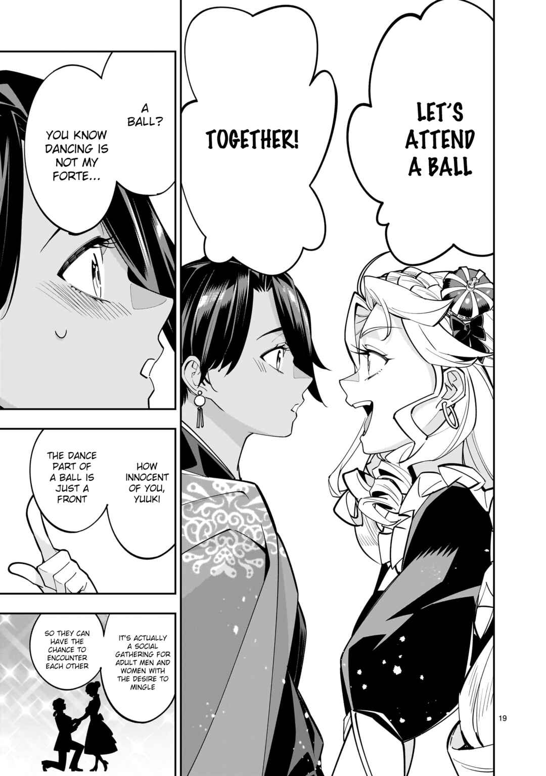 Page 19 Chapter 2 The Death Defying Princess Creates a Yuri Harem to Survive