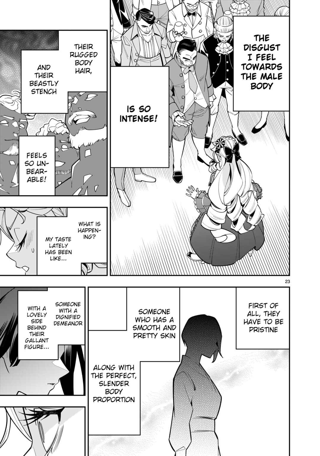 Page 23 Chapter 2 The Death Defying Princess Creates a Yuri Harem to Survive