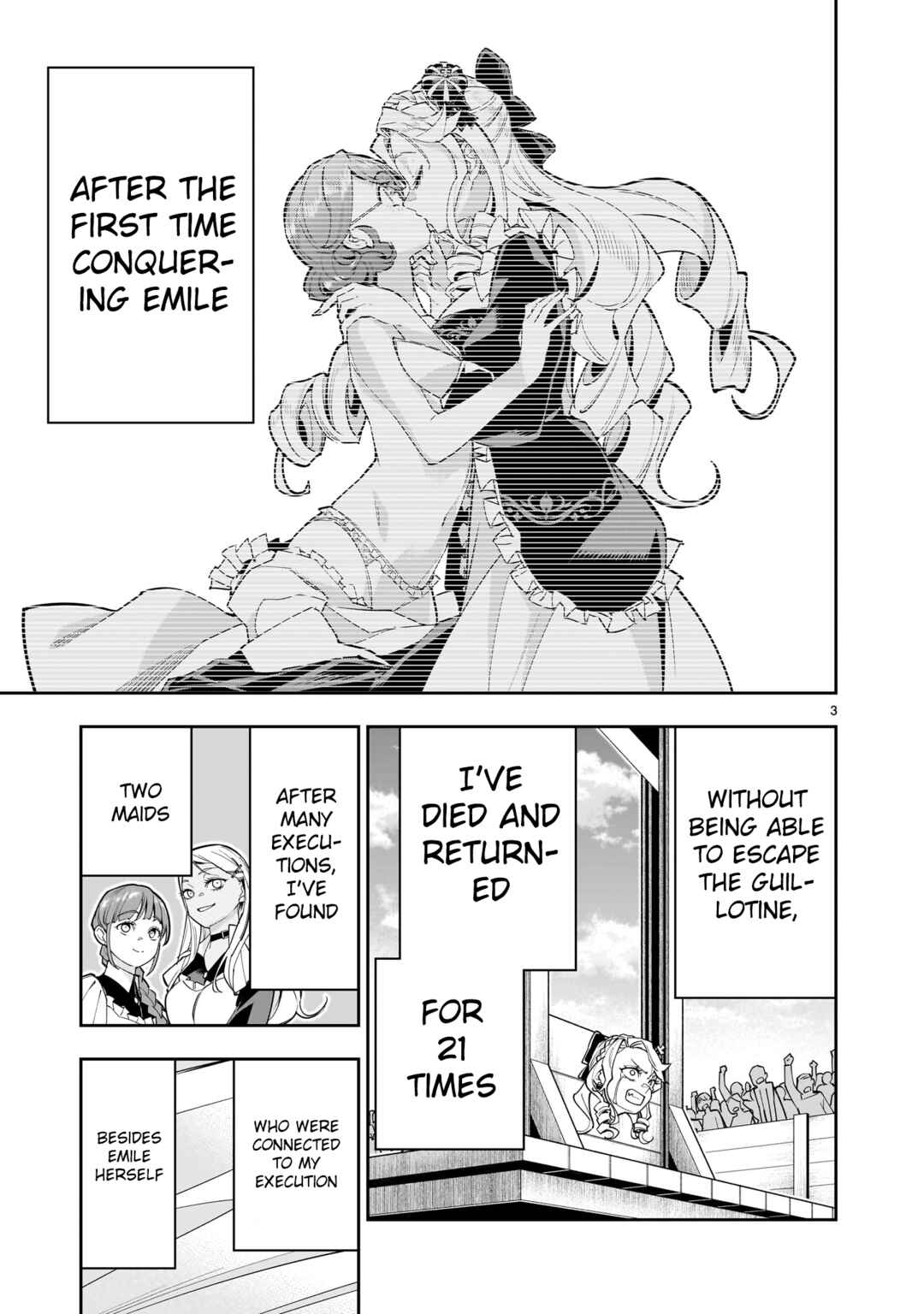 Page 3 Chapter 2 The Death Defying Princess Creates a Yuri Harem to Survive