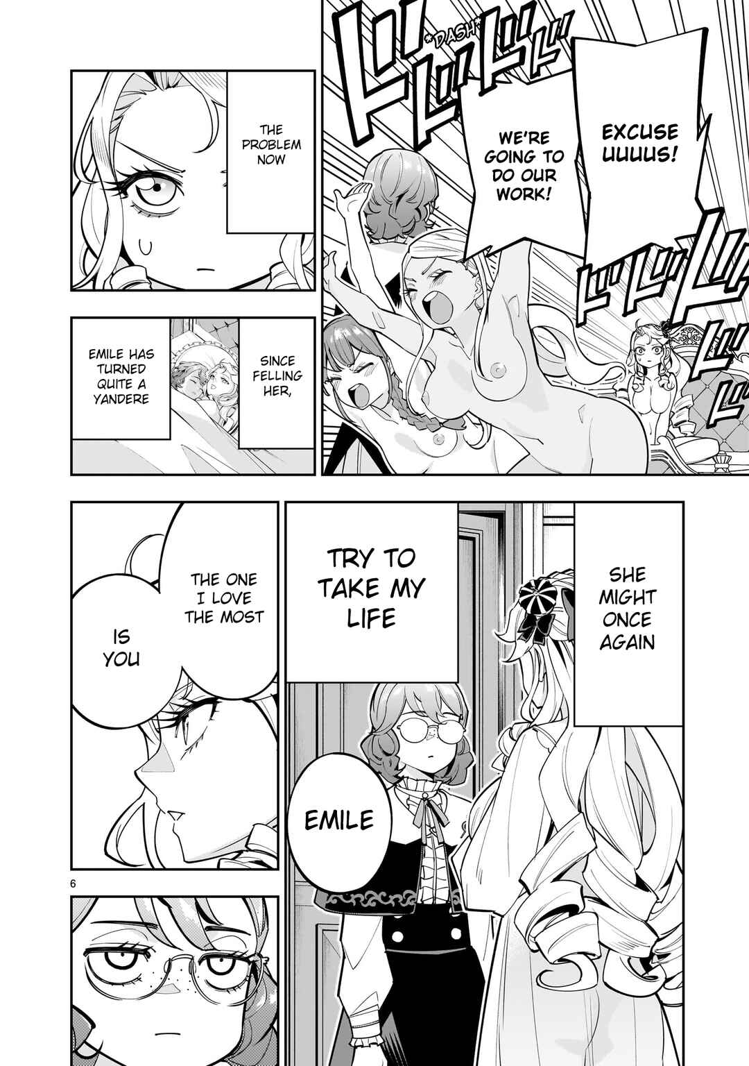 Page 6 Chapter 2 The Death Defying Princess Creates a Yuri Harem to Survive