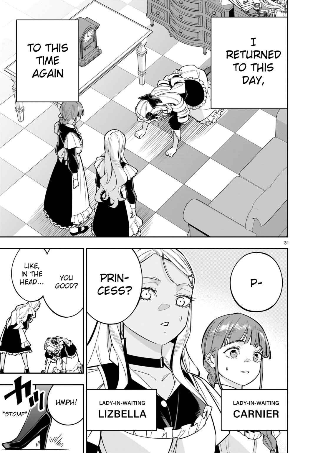 Page 30 Chapter 3 The Death Defying Princess Creates a Yuri Harem to Survive