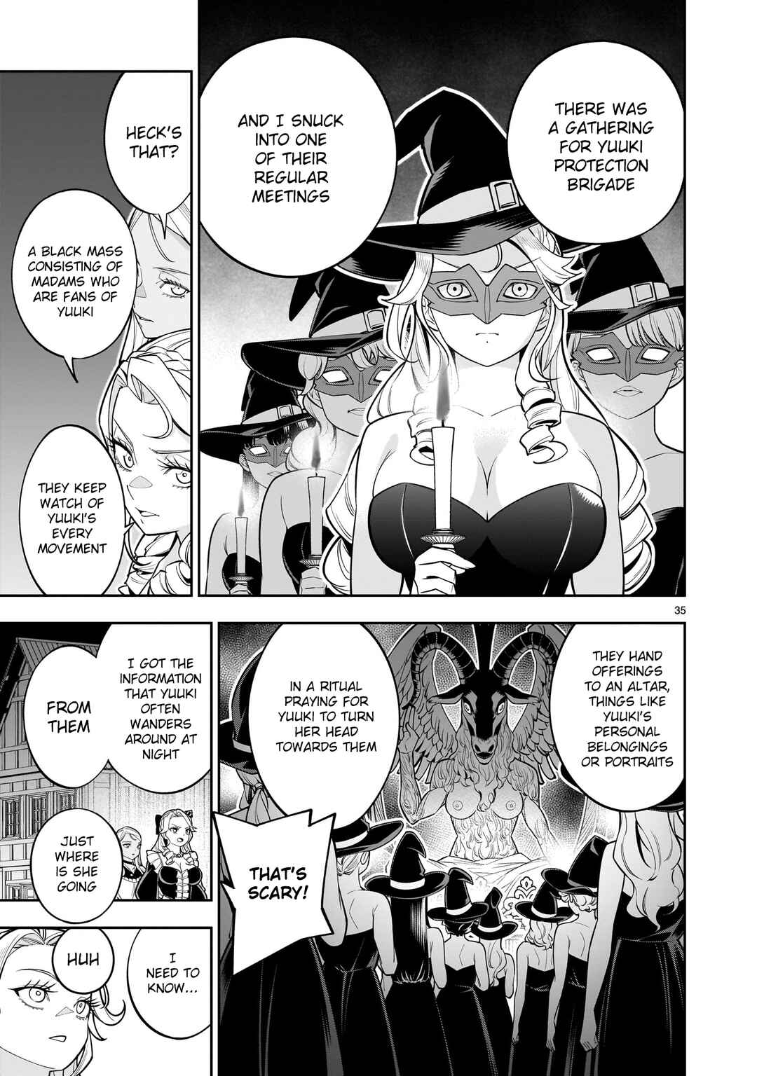 Page 34 Chapter 3 The Death Defying Princess Creates a Yuri Harem to Survive