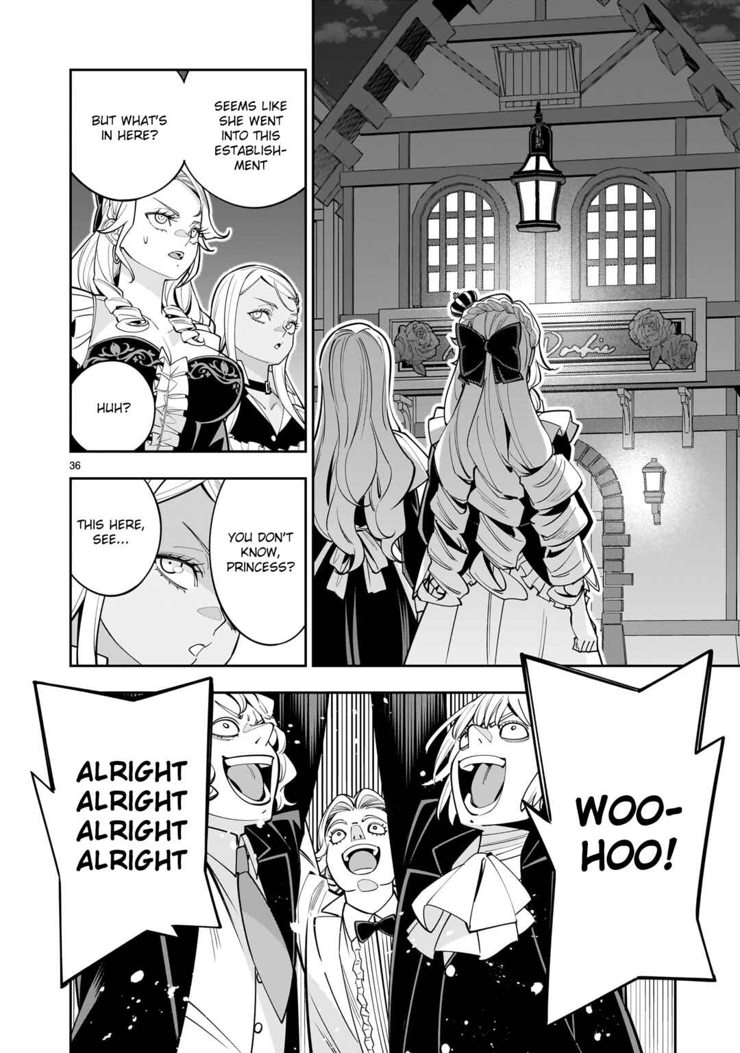 Page 35 Chapter 3 The Death Defying Princess Creates a Yuri Harem to Survive