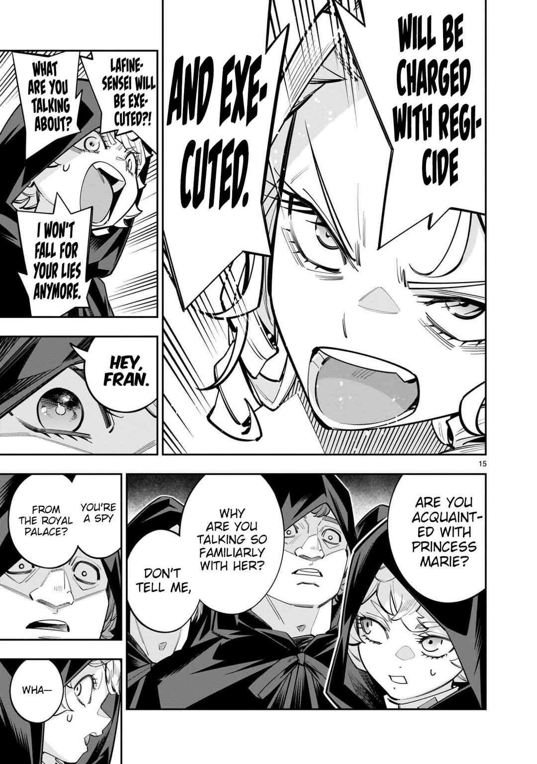 Page 16 Chapter 13 The Death Defying Princess Creates a Yuri Harem to Survive