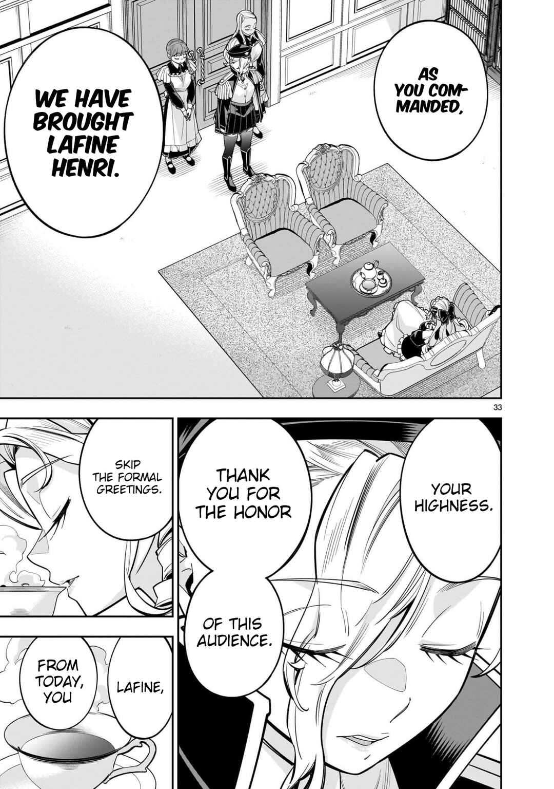 Page 34 Chapter 13 The Death Defying Princess Creates a Yuri Harem to Survive