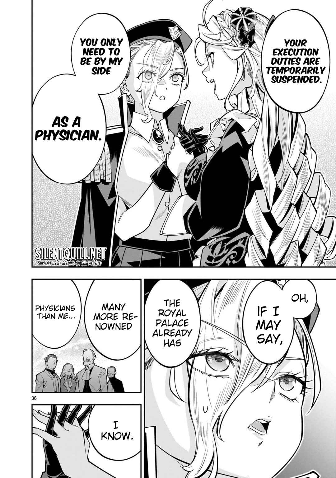 Page 37 Chapter 13 The Death Defying Princess Creates a Yuri Harem to Survive