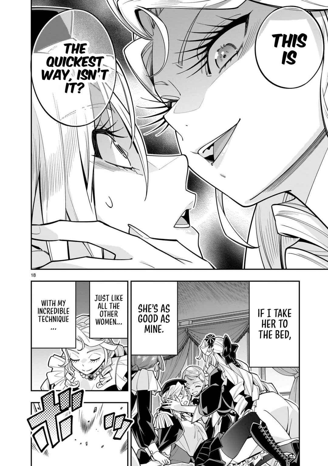 Page 19 Chapter 11 The Death Defying Princess Creates a Yuri Harem to Survive