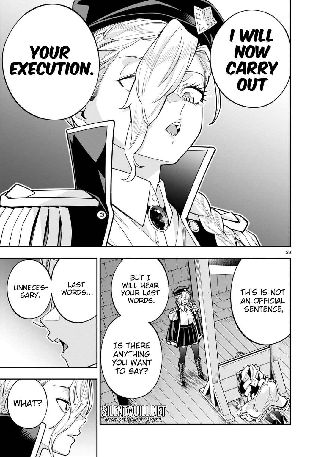 Page 29 Chapter 11 The Death Defying Princess Creates a Yuri Harem to Survive