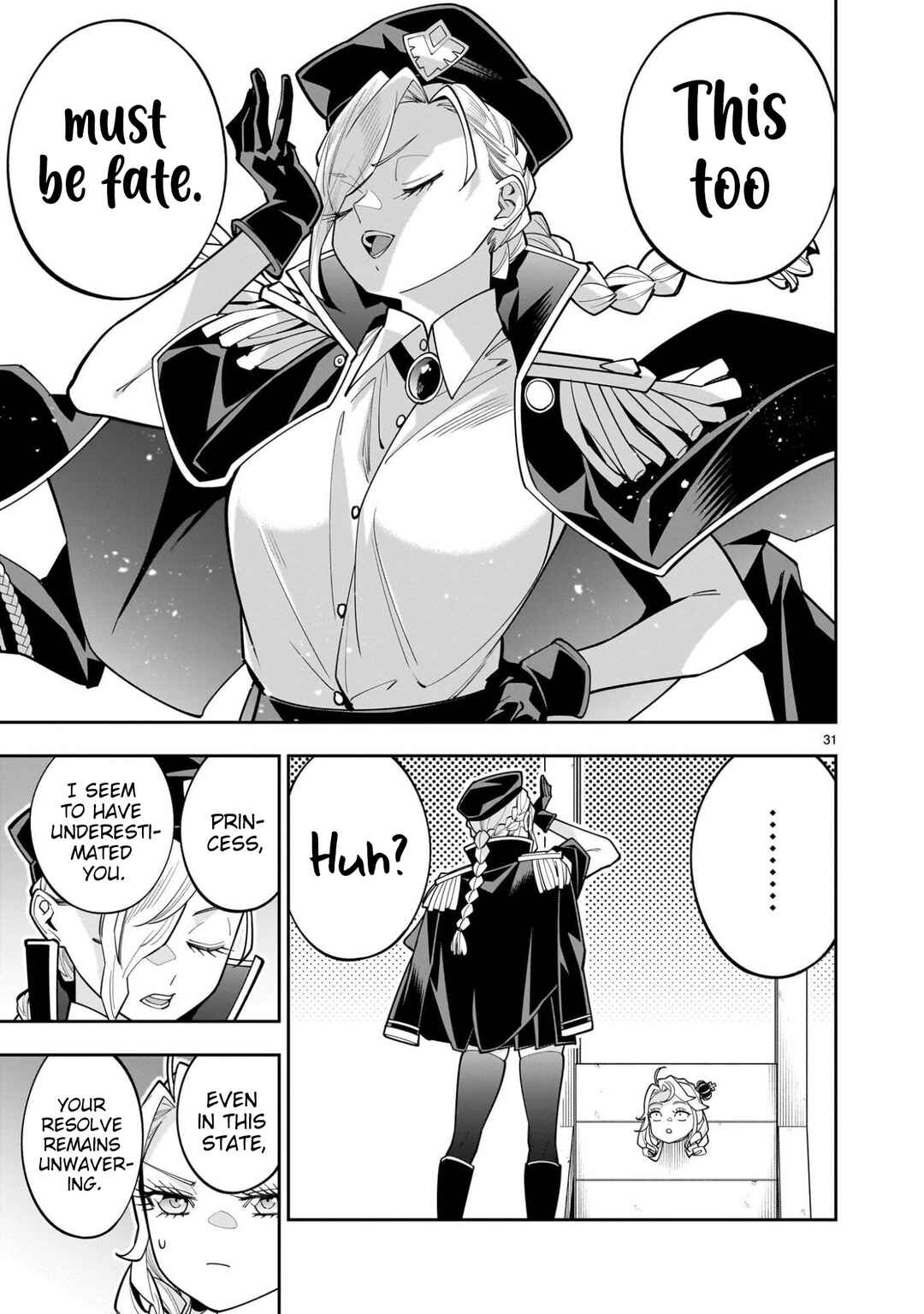 Page 31 Chapter 11 The Death Defying Princess Creates a Yuri Harem to Survive