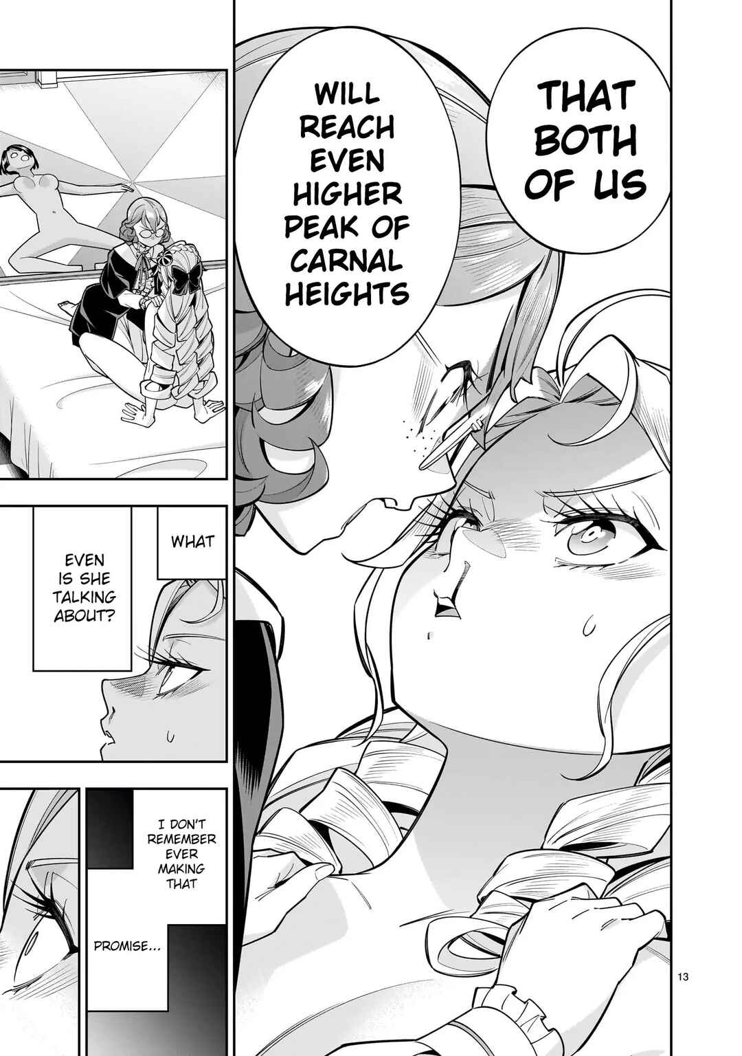 Page 13 Chapter 8 The Death Defying Princess Creates a Yuri Harem to Survive