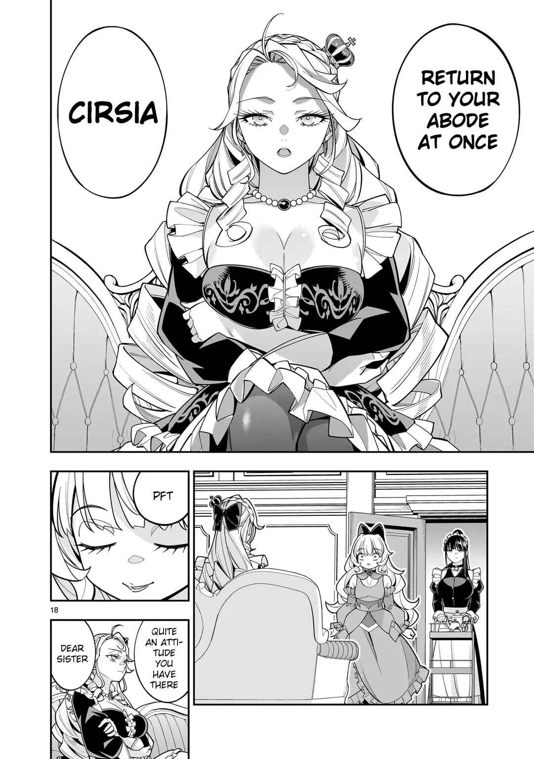 Page 18 Chapter 8 The Death Defying Princess Creates a Yuri Harem to Survive