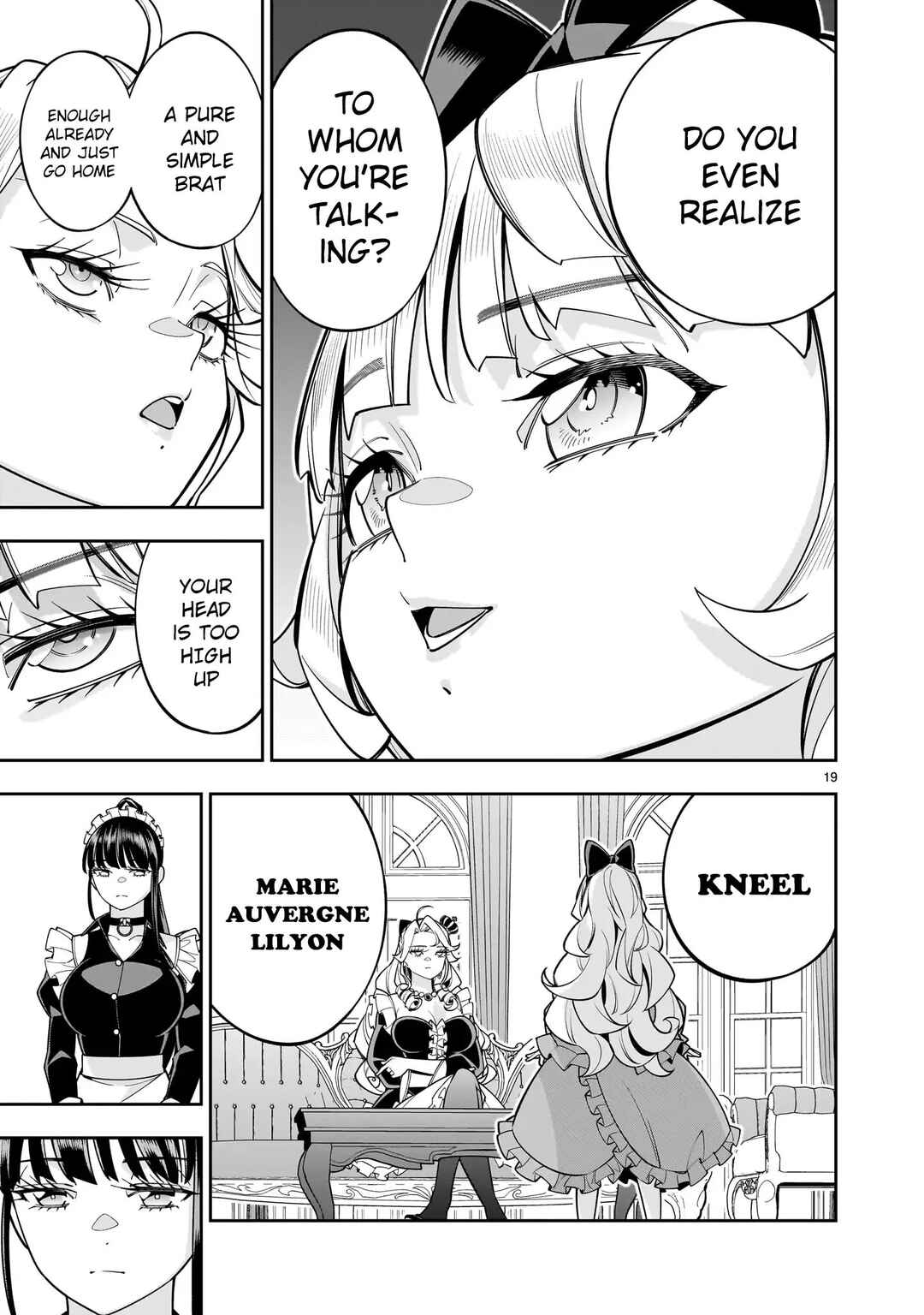 Page 19 Chapter 8 The Death Defying Princess Creates a Yuri Harem to Survive