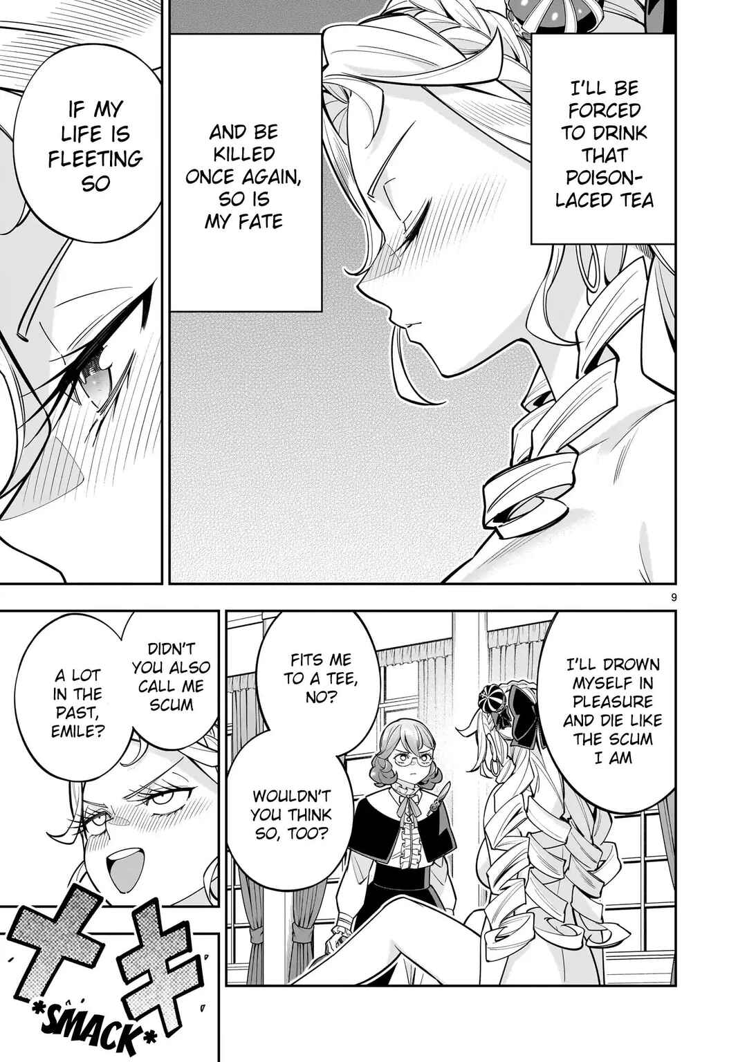 Page 9 Chapter 8 The Death Defying Princess Creates a Yuri Harem to Survive