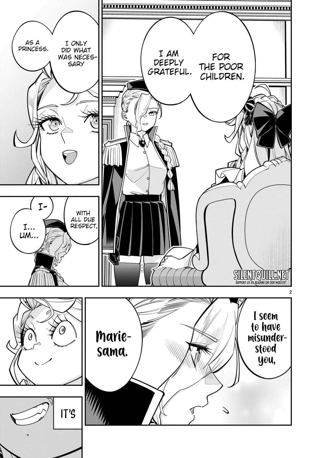 Page 25 Chapter 14 The Death Defying Princess Creates a Yuri Harem to Survive
