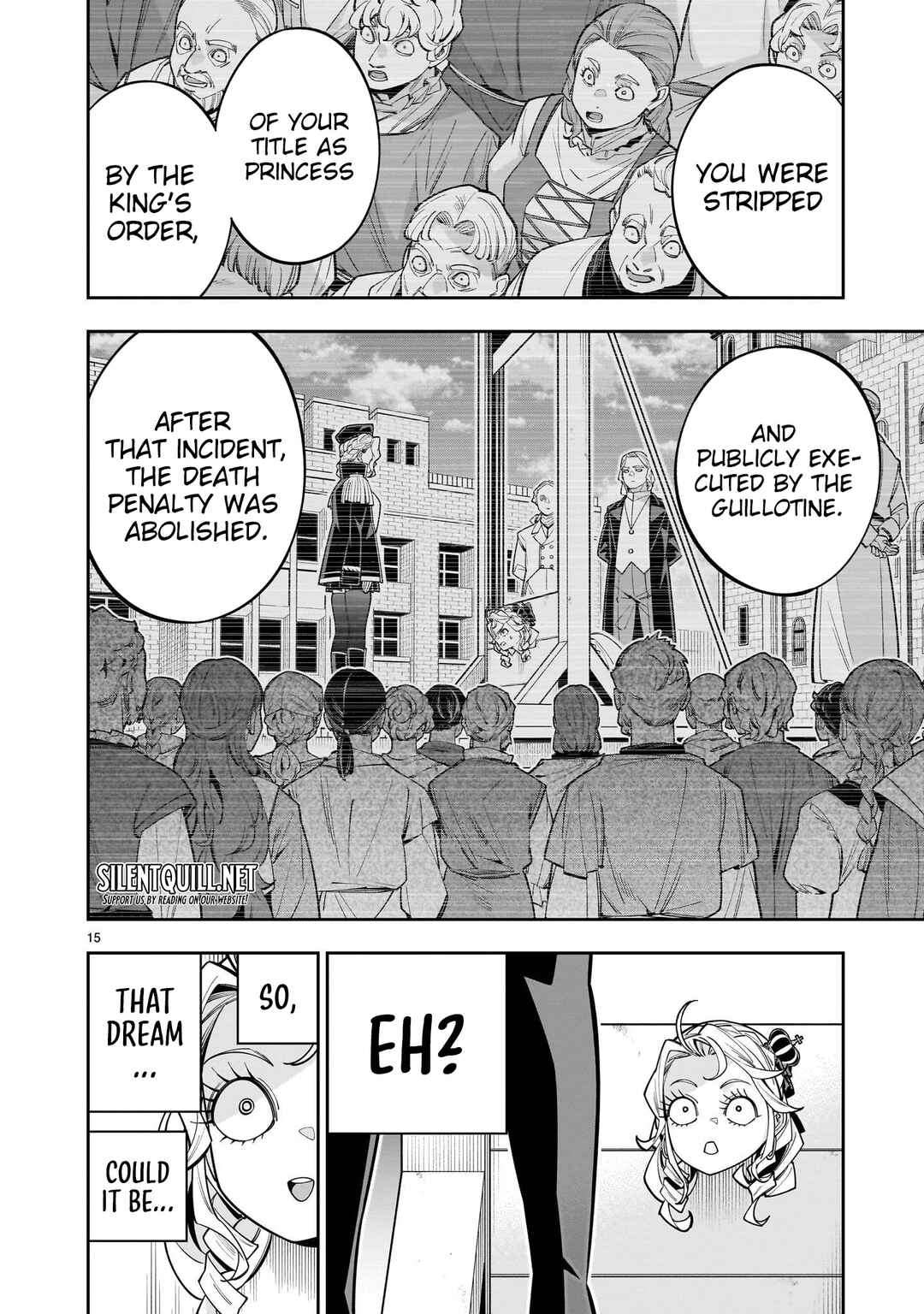 Page 37 Chapter 14 The Death Defying Princess Creates a Yuri Harem to Survive