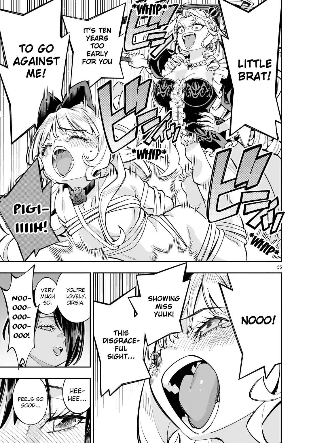 Page 33 Chapter 9 The Death Defying Princess Creates a Yuri Harem to Survive