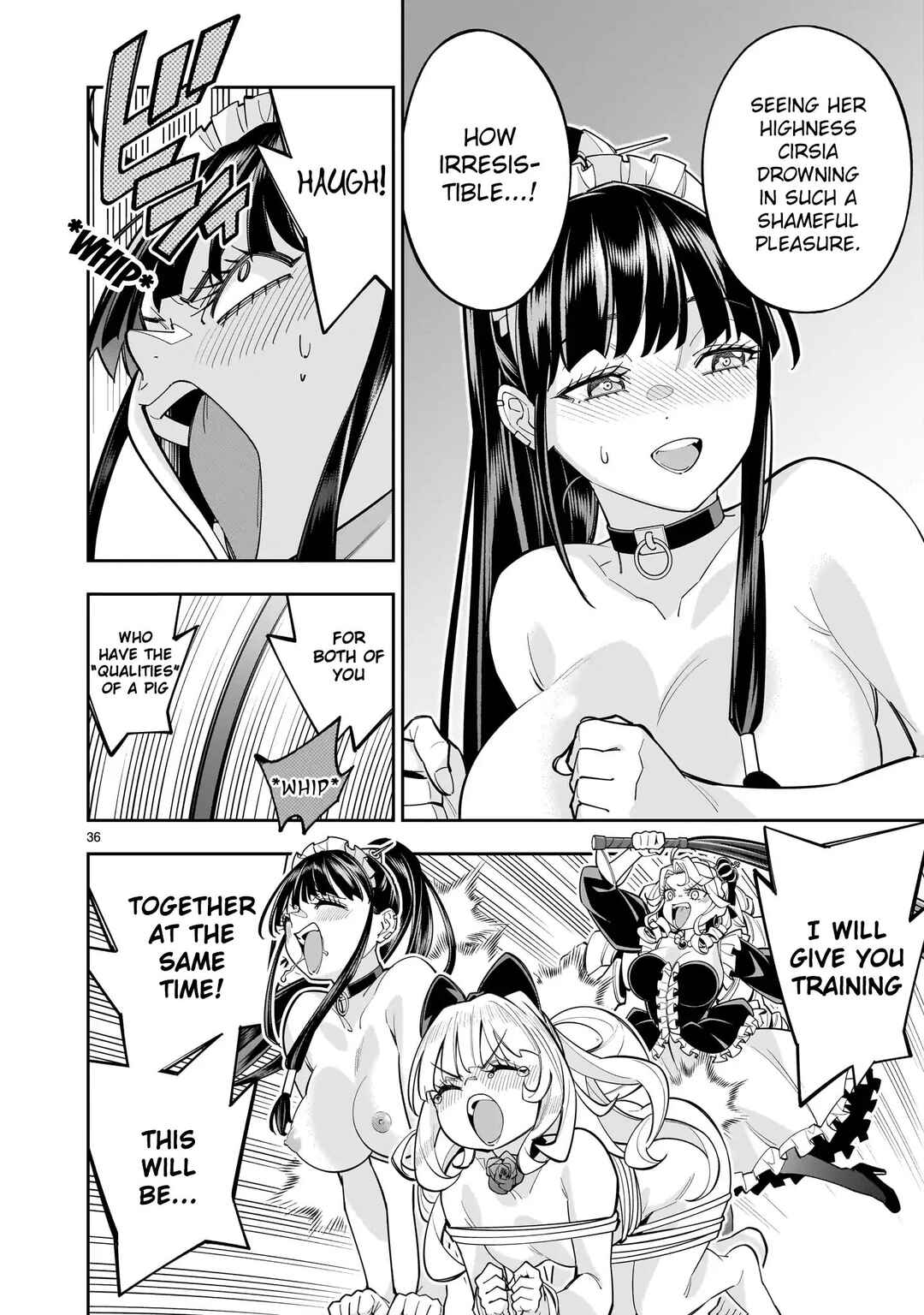 Page 34 Chapter 9 The Death Defying Princess Creates a Yuri Harem to Survive
