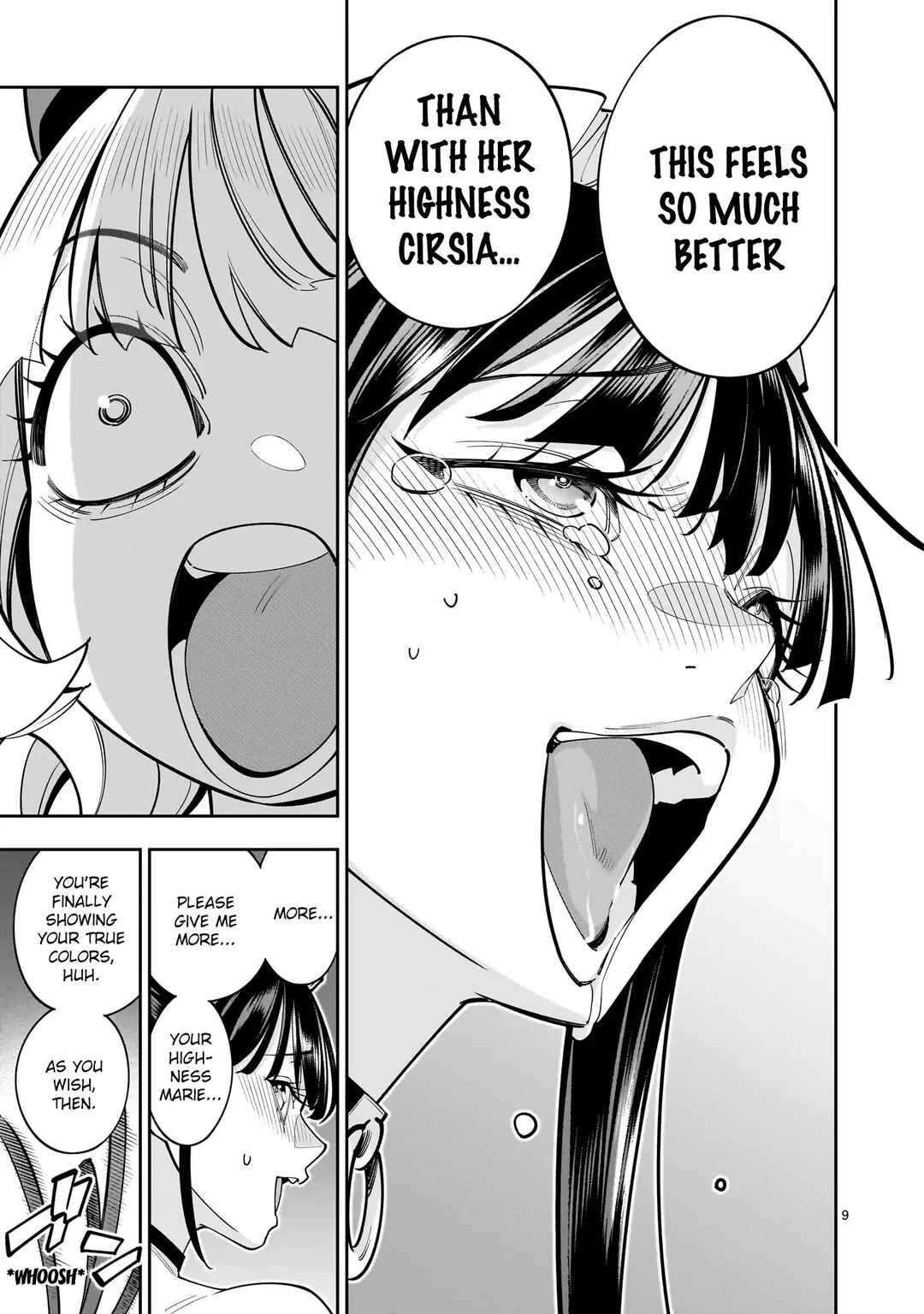Page 9 Chapter 9 The Death Defying Princess Creates a Yuri Harem to Survive