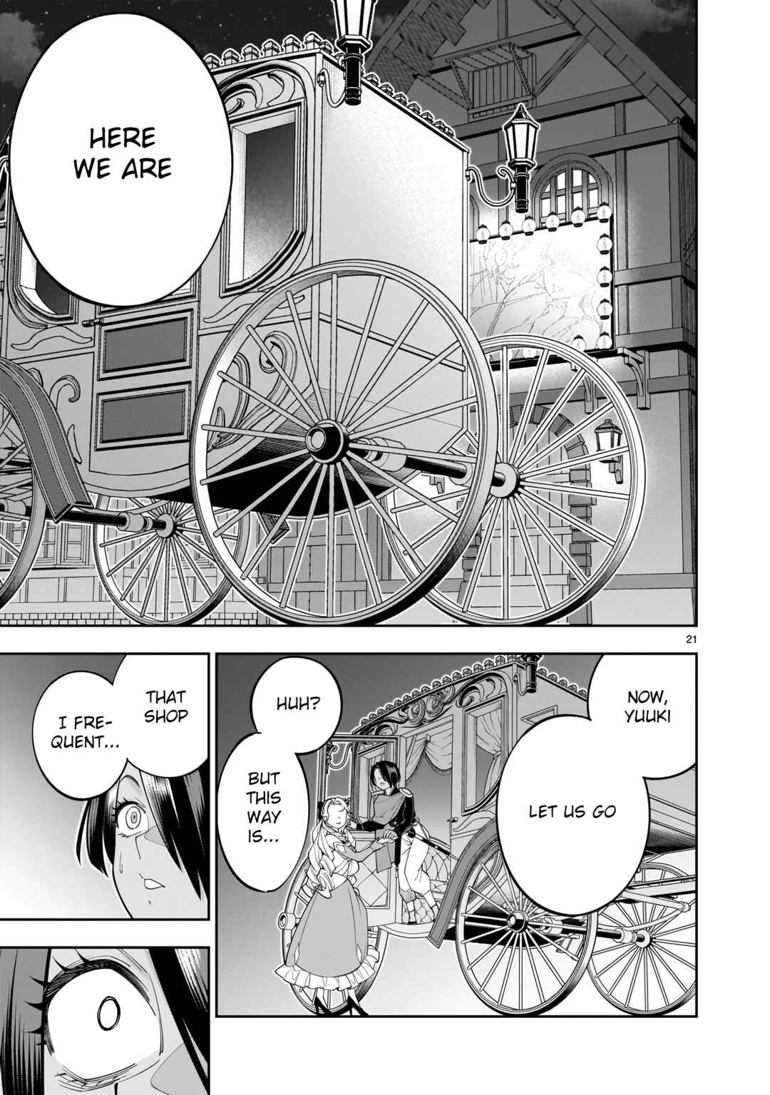 Page 21 Chapter 4 The Death Defying Princess Creates a Yuri Harem to Survive