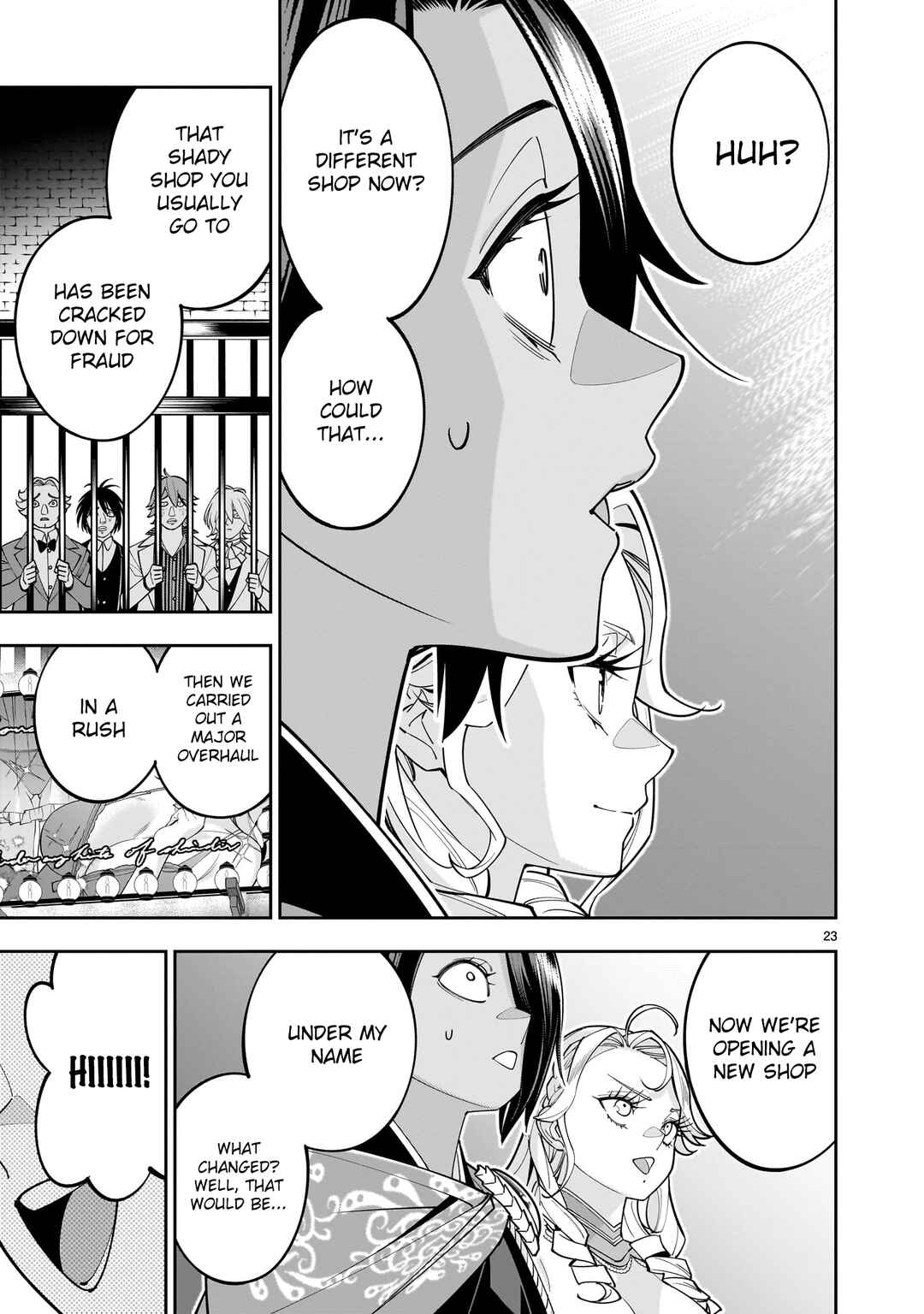 Page 23 Chapter 4 The Death Defying Princess Creates a Yuri Harem to Survive