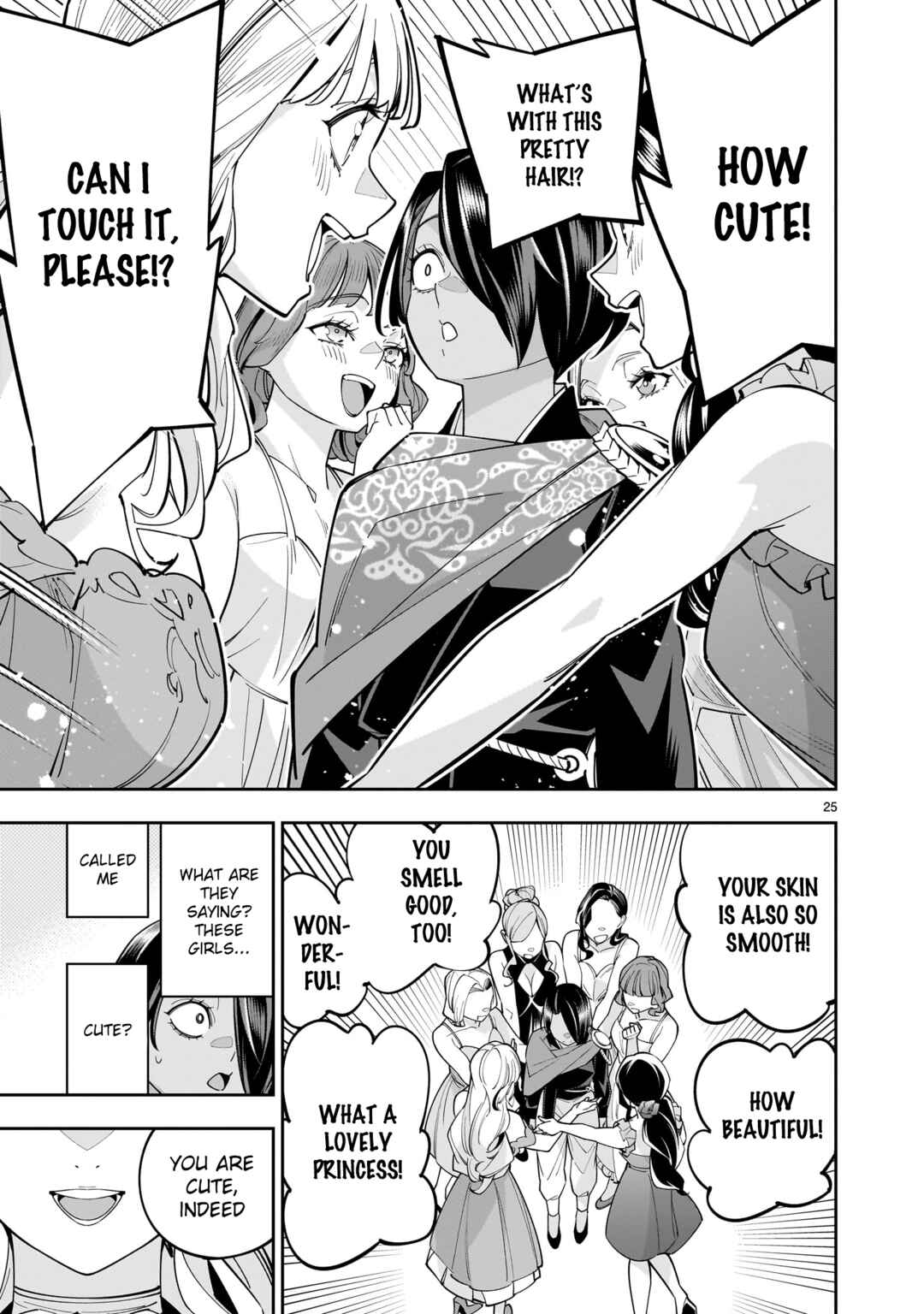 Page 25 Chapter 4 The Death Defying Princess Creates a Yuri Harem to Survive