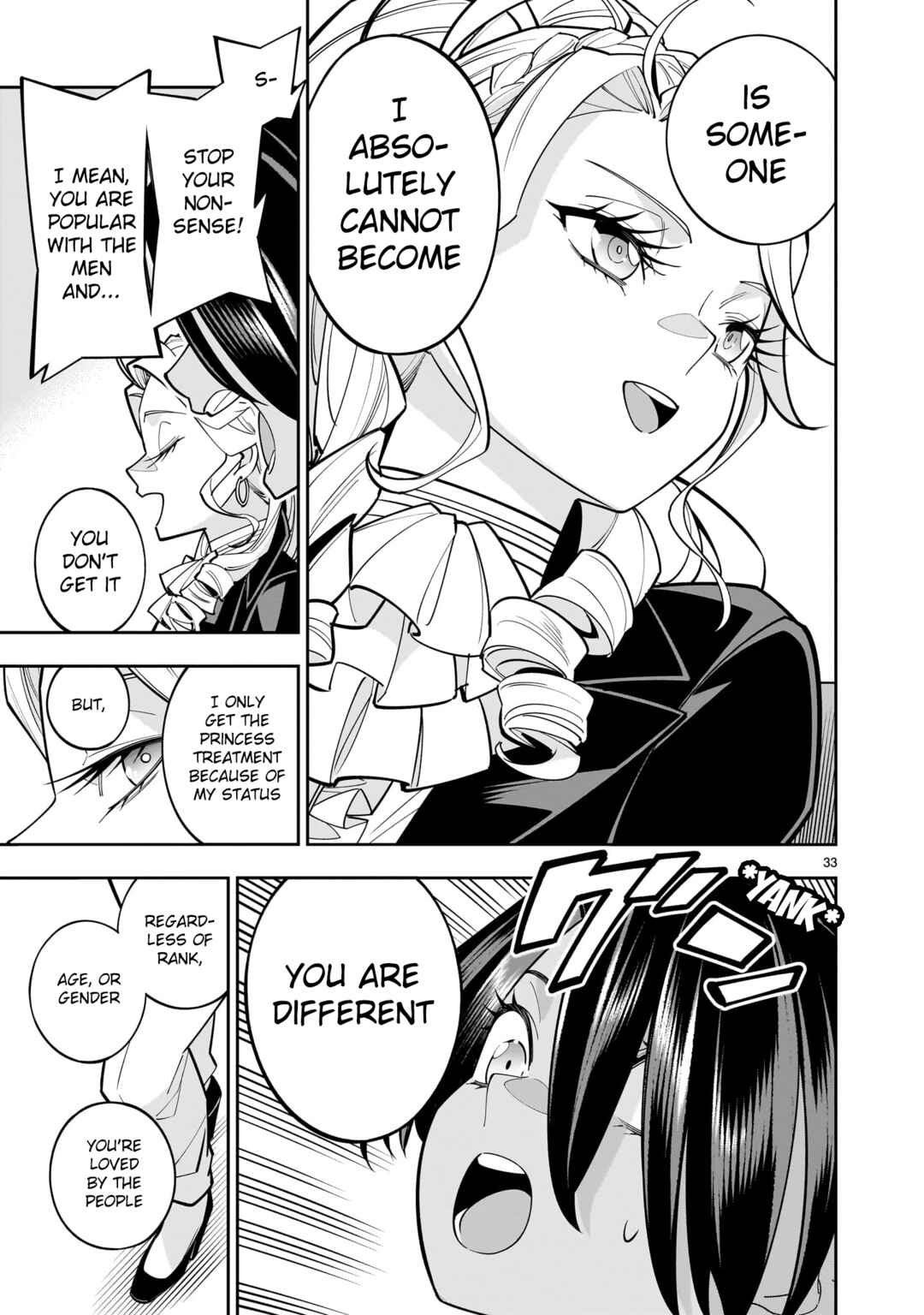 Page 33 Chapter 4 The Death Defying Princess Creates a Yuri Harem to Survive