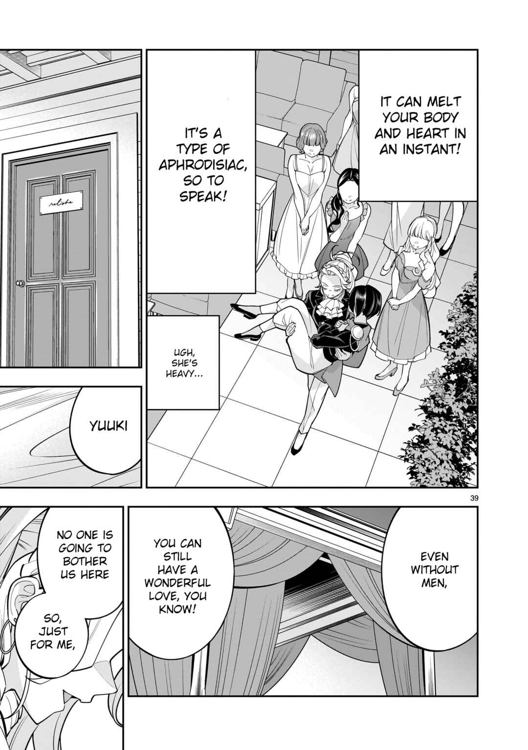 Page 38 Chapter 4 The Death Defying Princess Creates a Yuri Harem to Survive