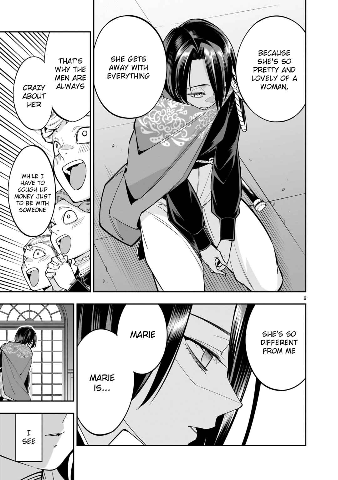 Page 9 Chapter 4 The Death Defying Princess Creates a Yuri Harem to Survive
