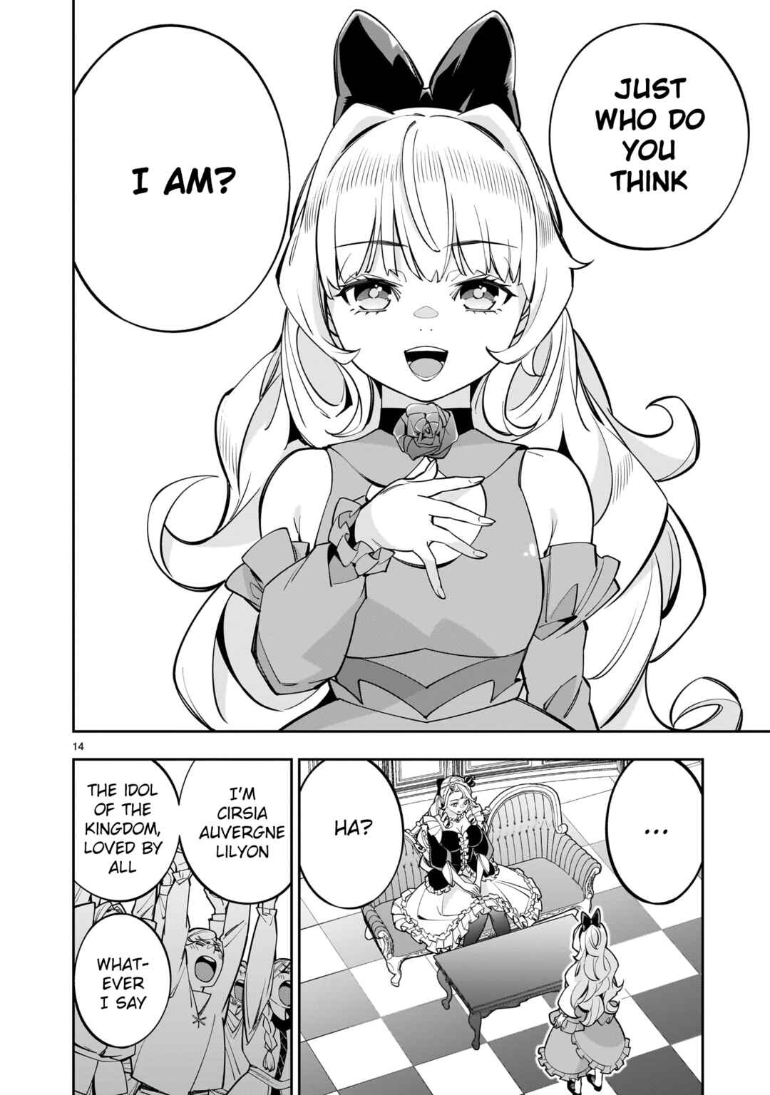 Page 13 Chapter 7 The Death Defying Princess Creates a Yuri Harem to Survive