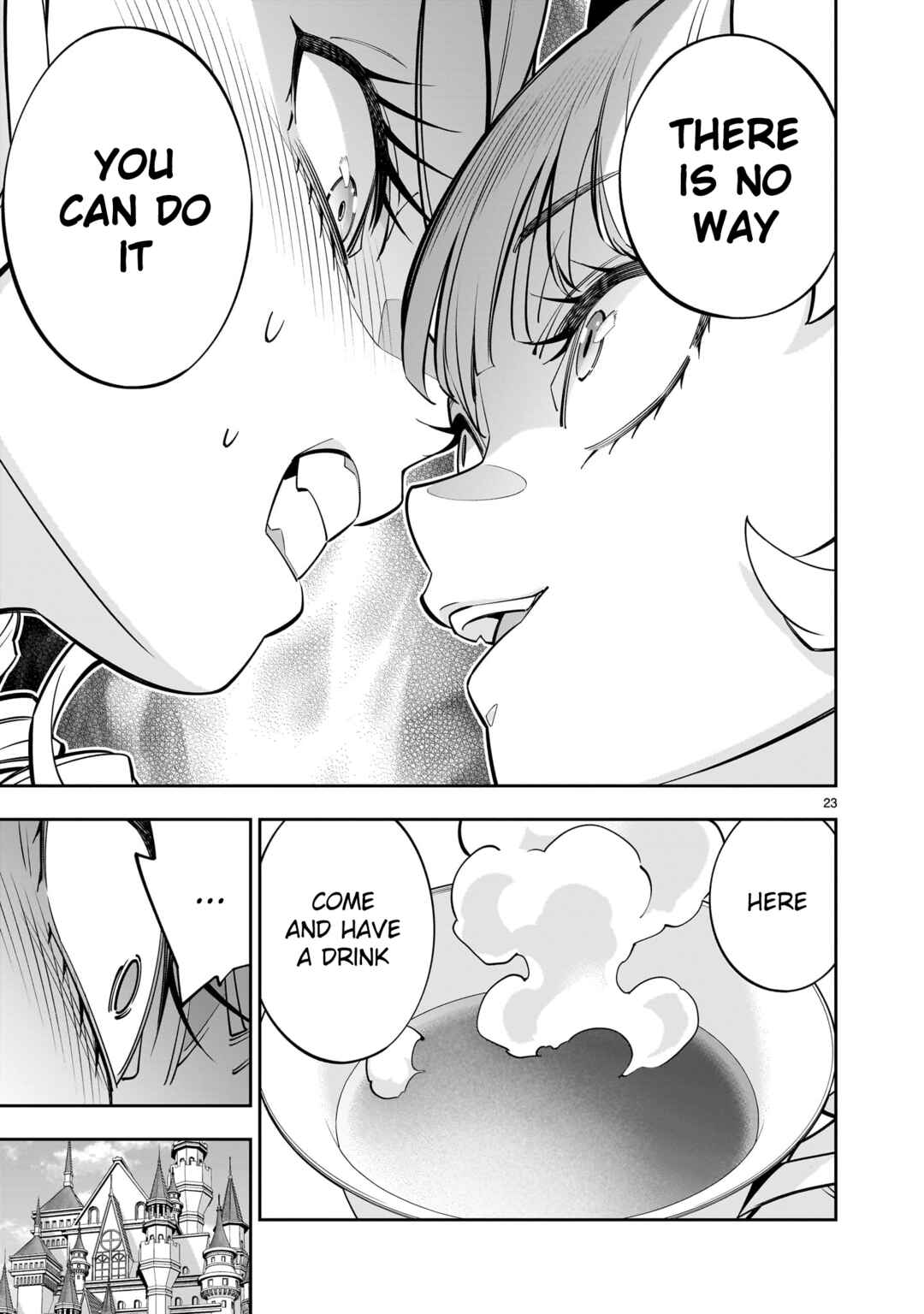 Page 22 Chapter 7 The Death Defying Princess Creates a Yuri Harem to Survive
