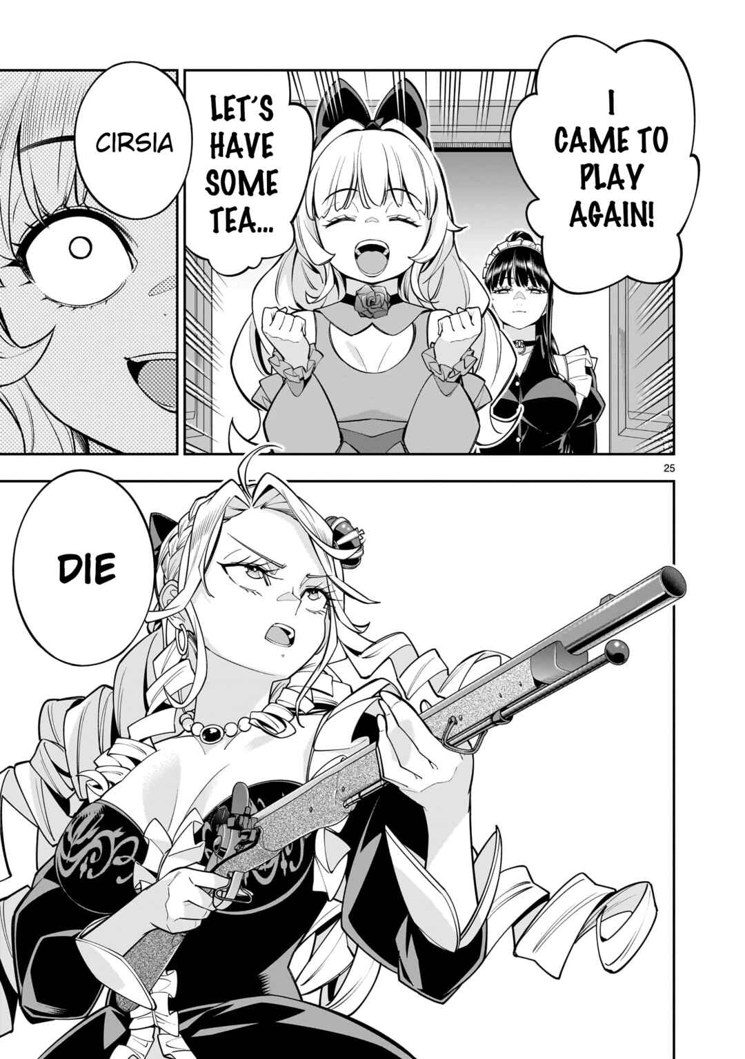 Page 24 Chapter 7 The Death Defying Princess Creates a Yuri Harem to Survive
