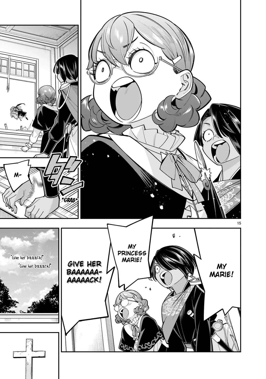 Page 15 Chapter 10 The Death Defying Princess Creates a Yuri Harem to Survive