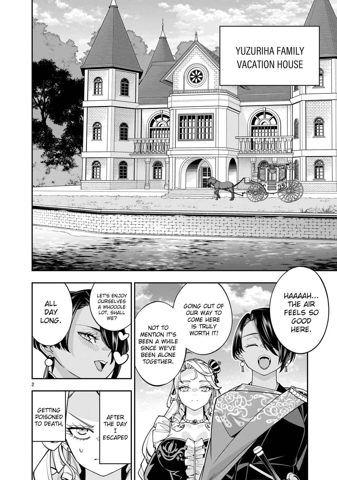 Page 2 Chapter 10 The Death Defying Princess Creates a Yuri Harem to Survive