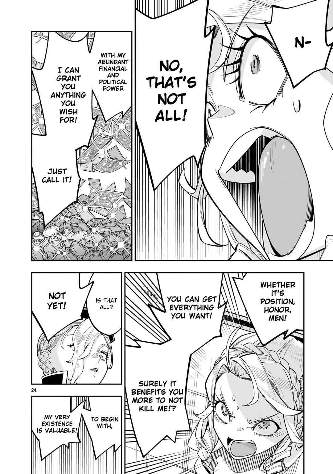 Page 40 Chapter 10 The Death Defying Princess Creates a Yuri Harem to Survive