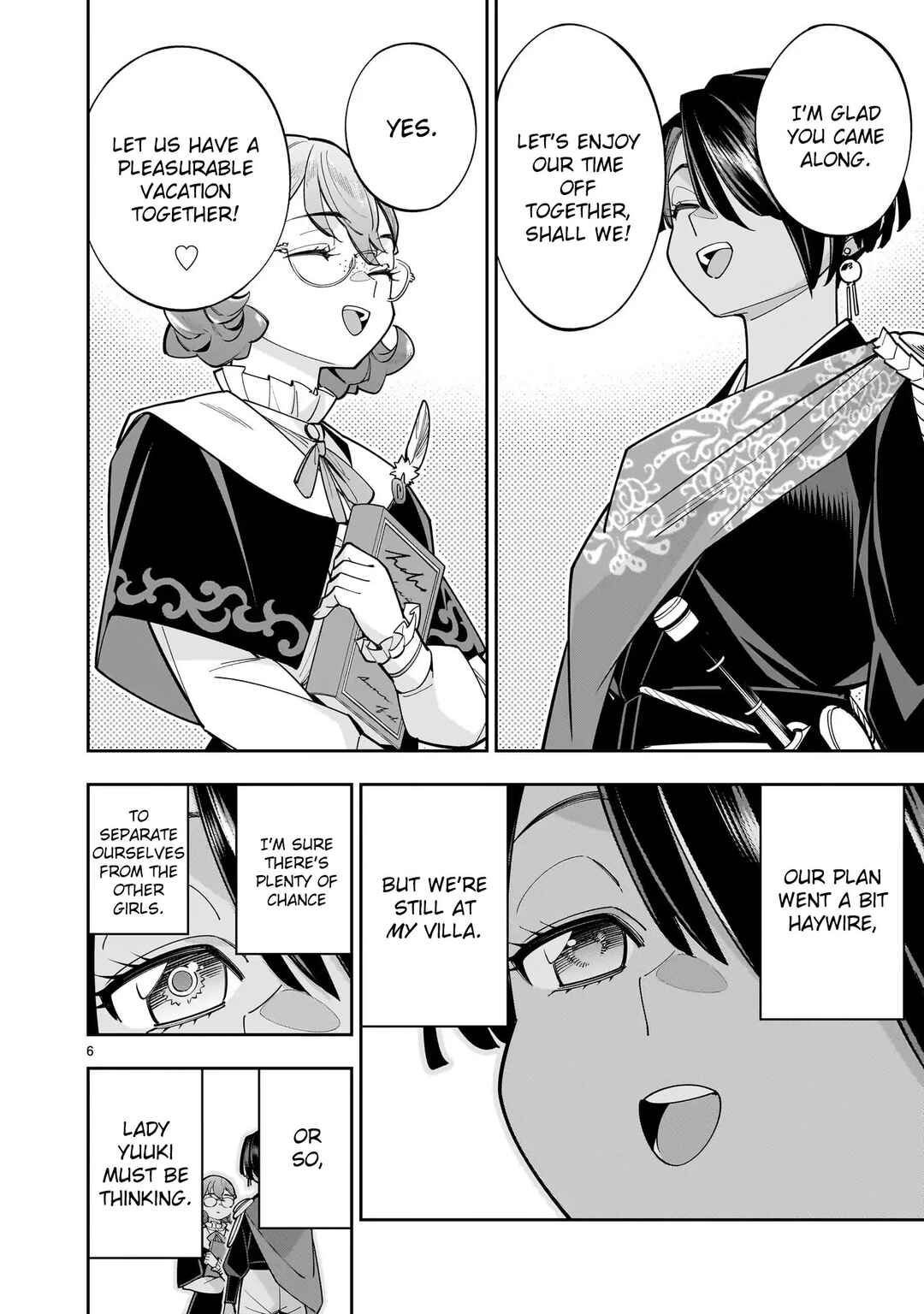 Page 6 Chapter 10 The Death Defying Princess Creates a Yuri Harem to Survive