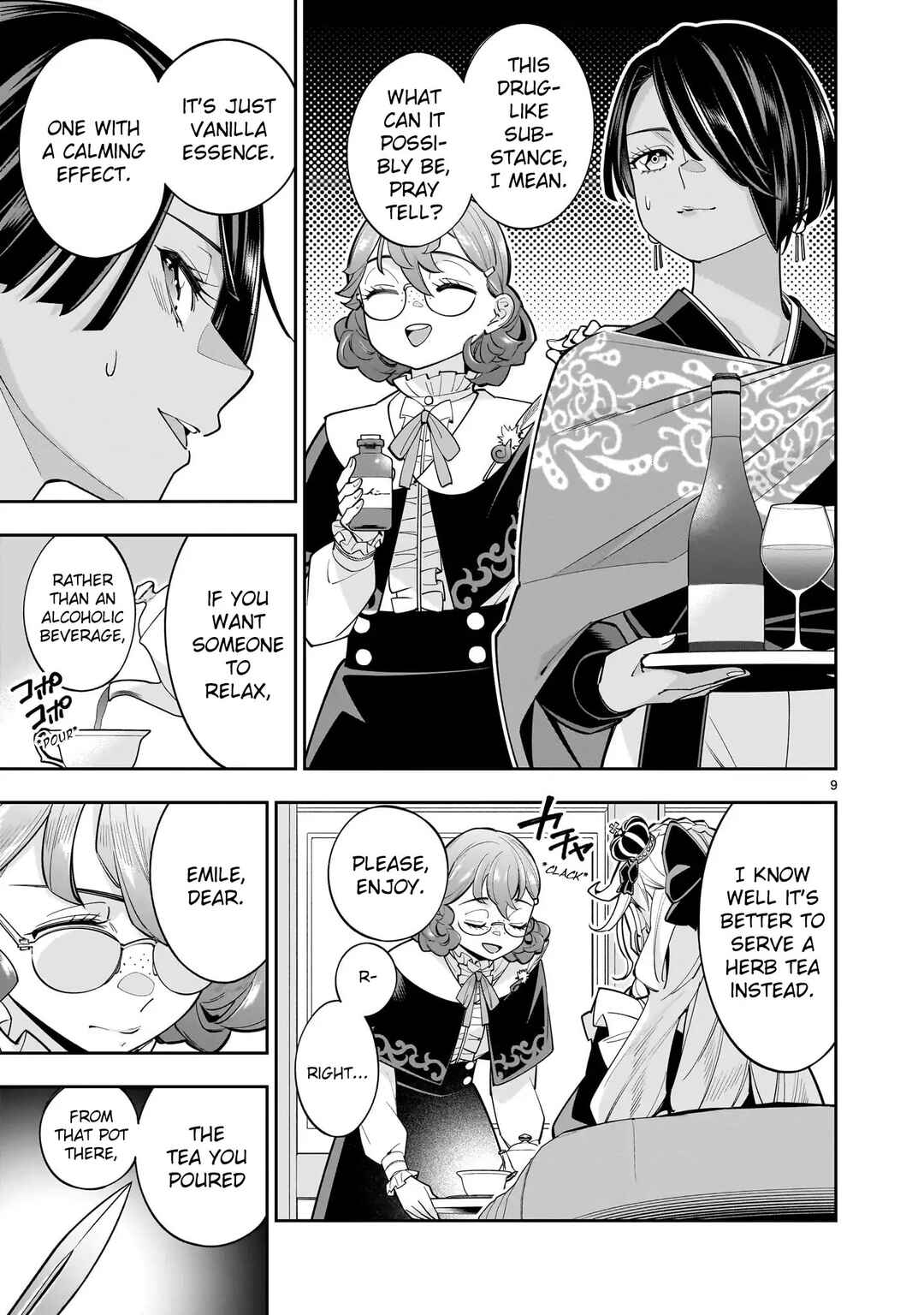 Page 9 Chapter 10 The Death Defying Princess Creates a Yuri Harem to Survive